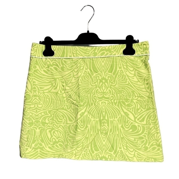 Patagonia Button Out Boardie Wrap Skirt Yellow / Green - Picture 2 of 5
